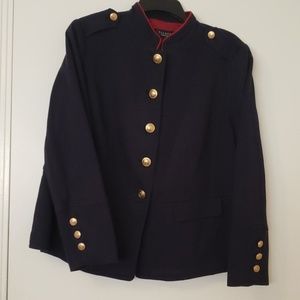 Talbots Military style Blazer